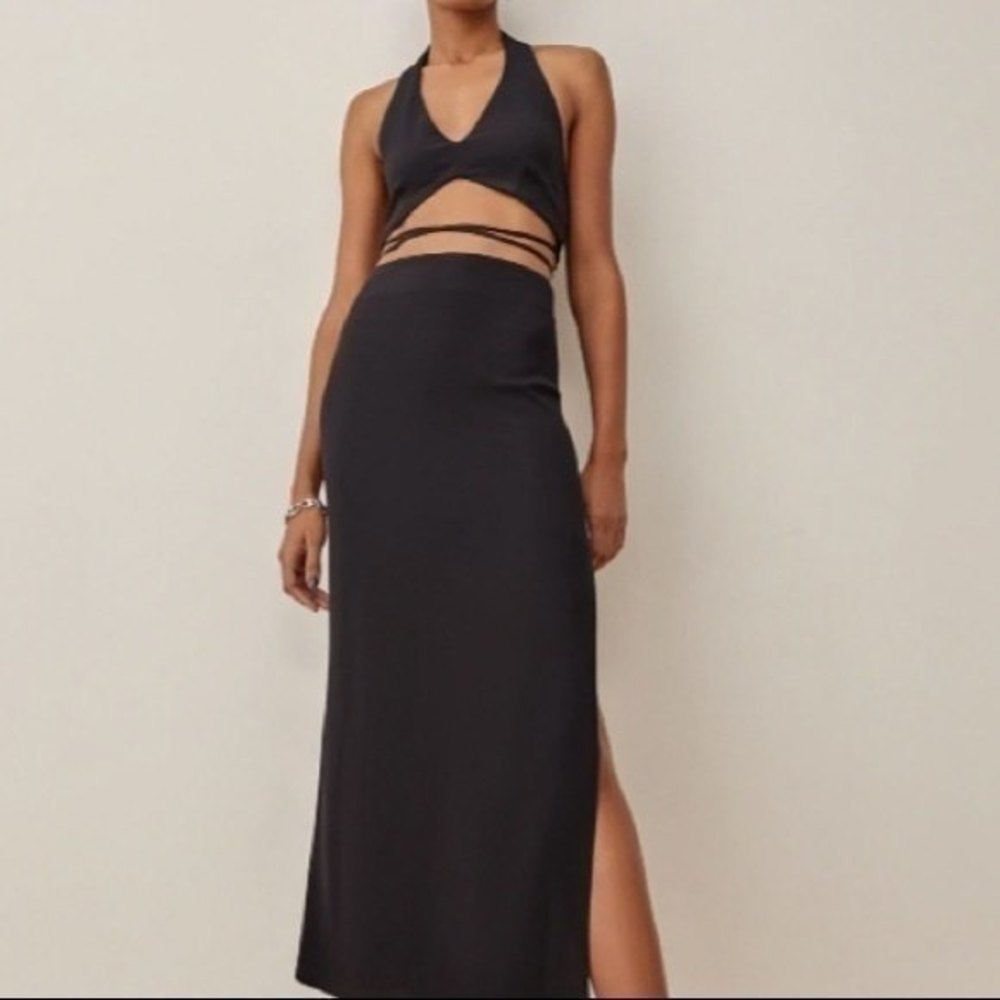 Reformation Maxi Skirt Set